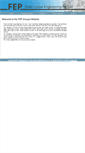 Mobile Screenshot of fepgroups.com